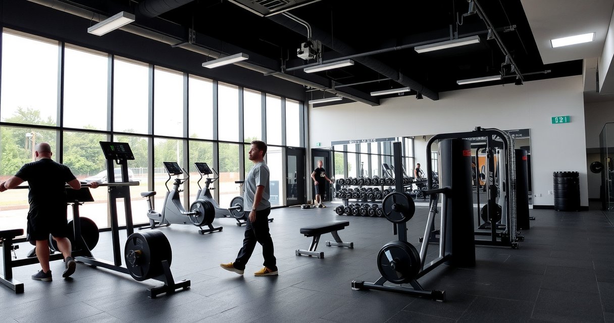 Aussicht auf das playxapeme Fitnessstudio in Wiesbaden